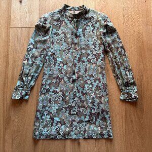 Adorable Chloe print mini dress!  NWOT, XS